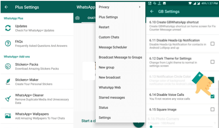 Actualización WhatsApp GB
